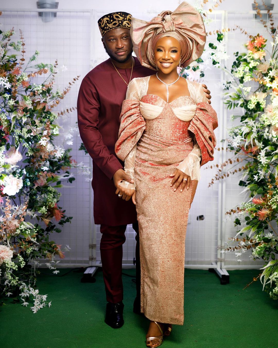  Ini Dima Okojie And Her Lover Abasi Obong Hold Their Introduction Ceremony