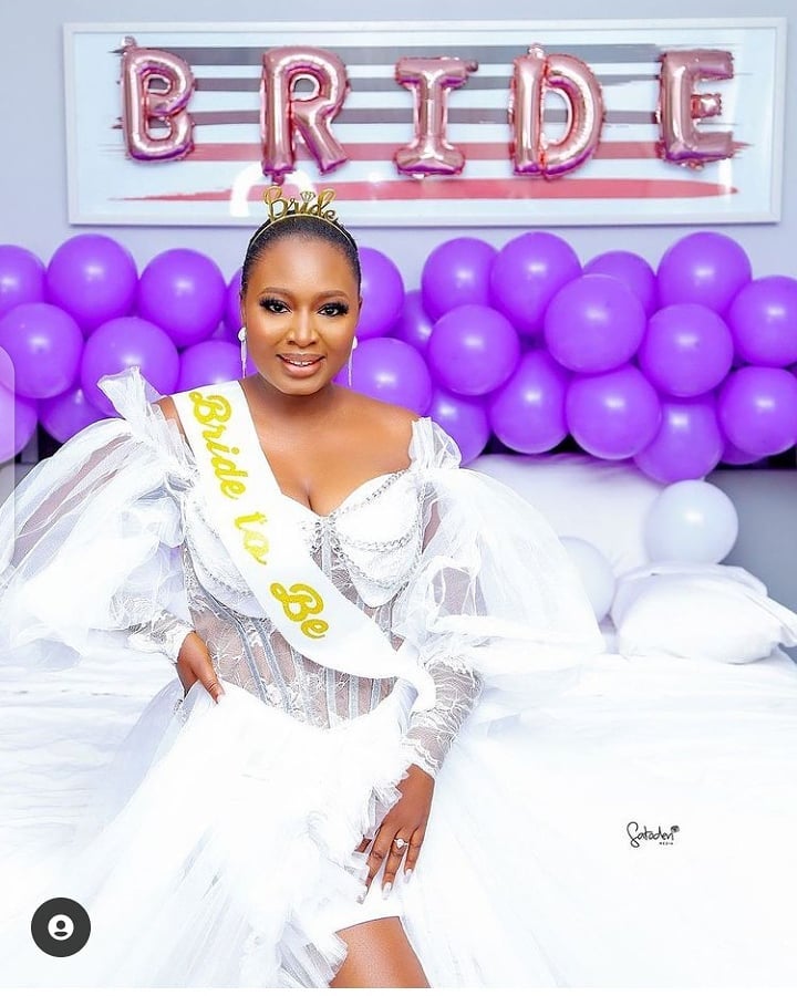 #Adeadeforever: Adebimpe Oyebade Had A Denim Themed Bridal Shower And It Was Lit