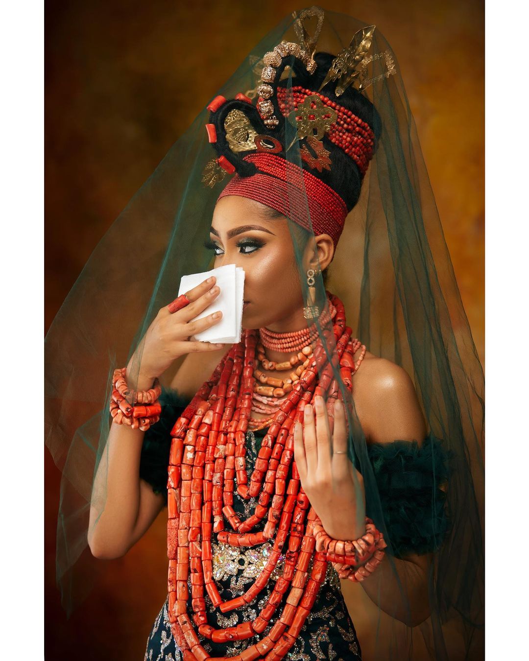 Speak The Language Of Heritage And Class In This Edo Bridal Look 