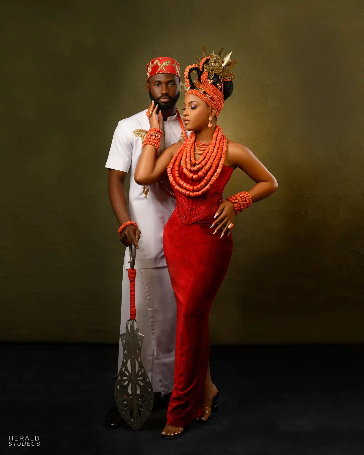  Edo Couple Styled Shoot Is Giving Us Extra Doses Of Love