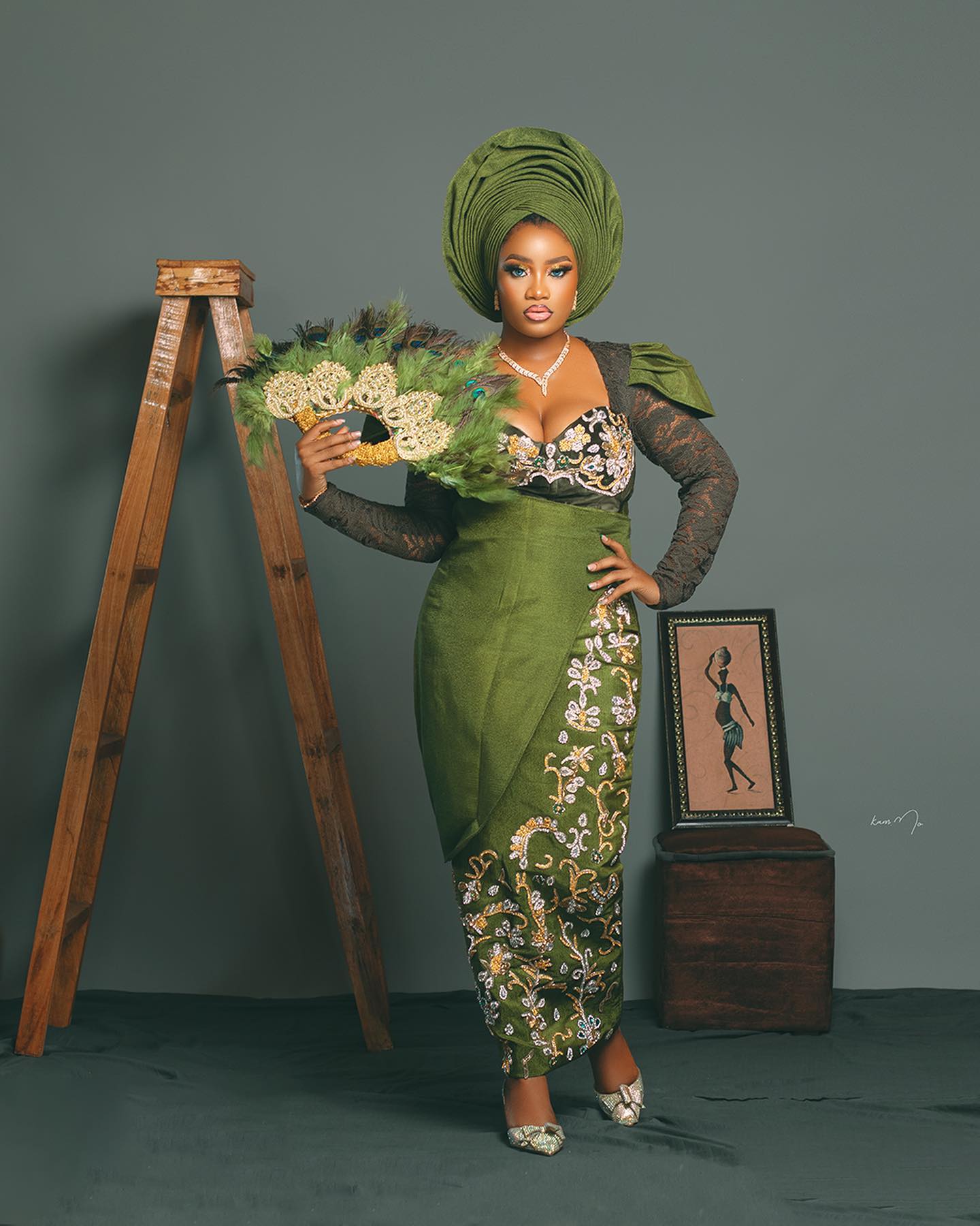 Yoruba Traditional Bridal Look Defines Class